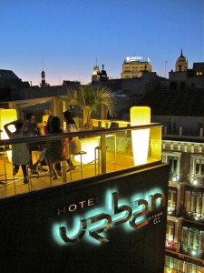 Coctelería y restaurante La Terraza del Hotel Urban
