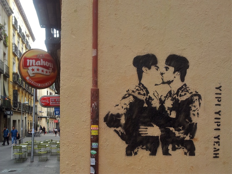 Beso torero Perez Galdos Beso torero de Yipi yipi yeah en la calle Perez Galdos