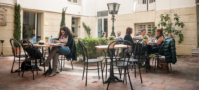 Restaurante en el Instituto Italiano de Madrid