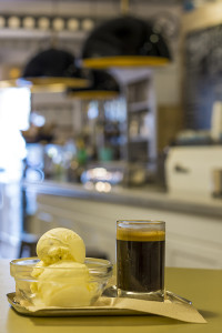 El 'affogato', un típico postre italiano
