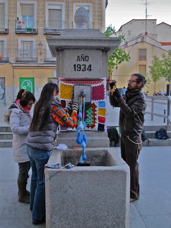 Urban Knitting en Madrid