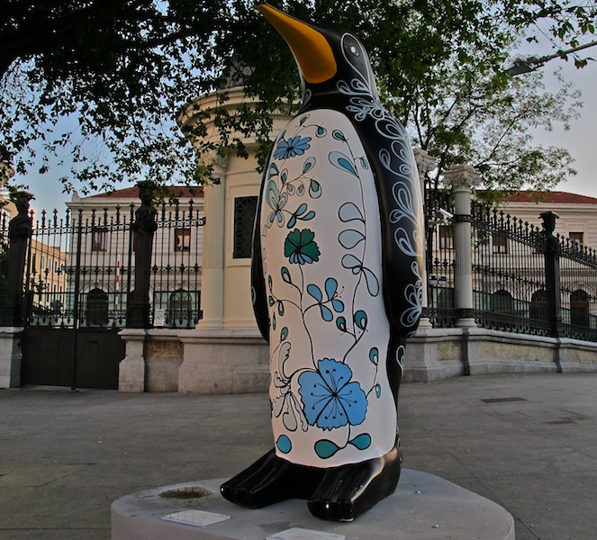 Pingüinos de Faunia en Madrid