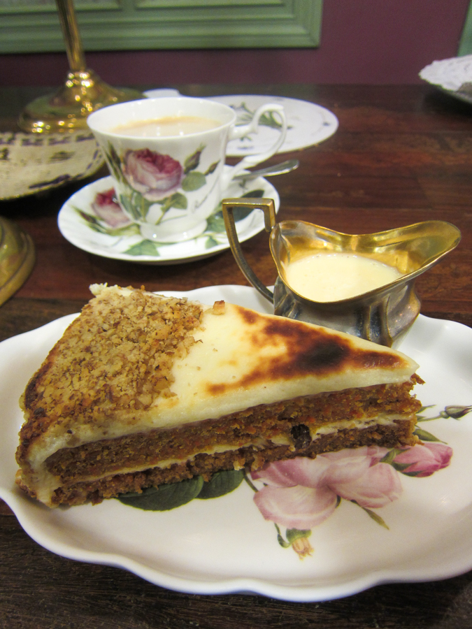 Tarta de zanahoria Living in London