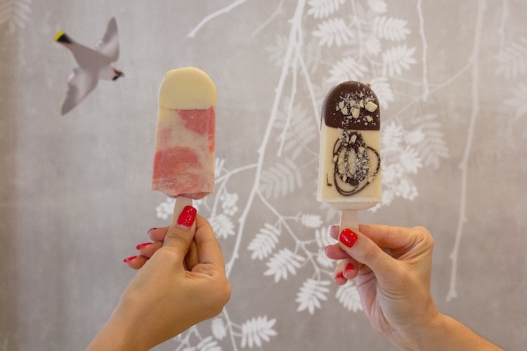 NORDIKOS polos y helados gourmet en calle Pez Madrid
