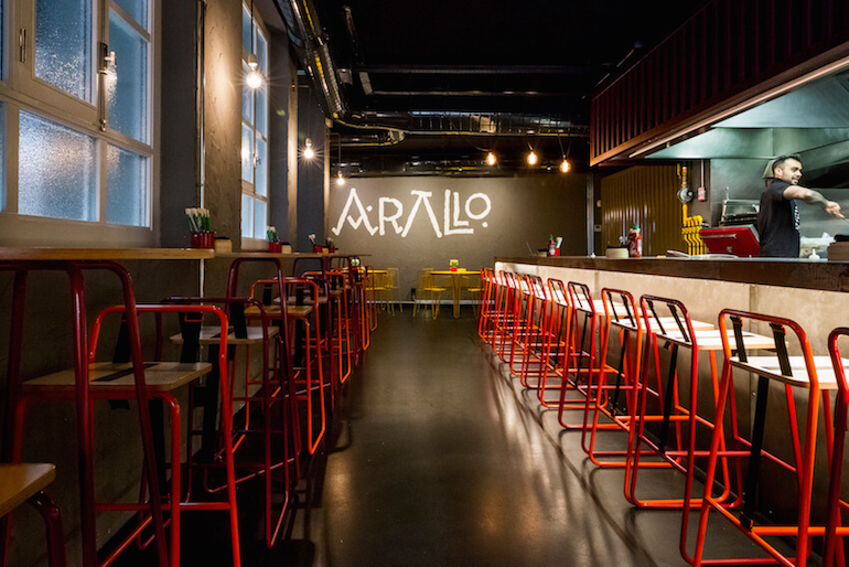 Arallo Taberna, restaurante fusión cocina gallega e internacional cerca de Gran Vía