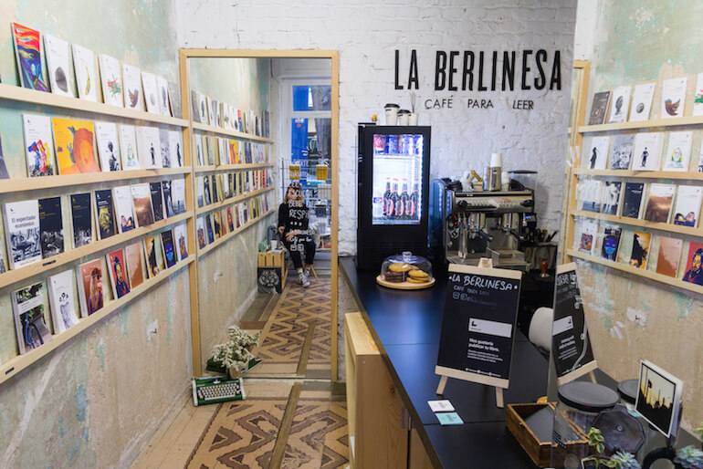 La Berlinesa, café y libros en el corazón de Madrid