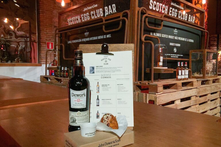 DEWARS SCOTCH EGG CLUB la fiesta foodie del verano