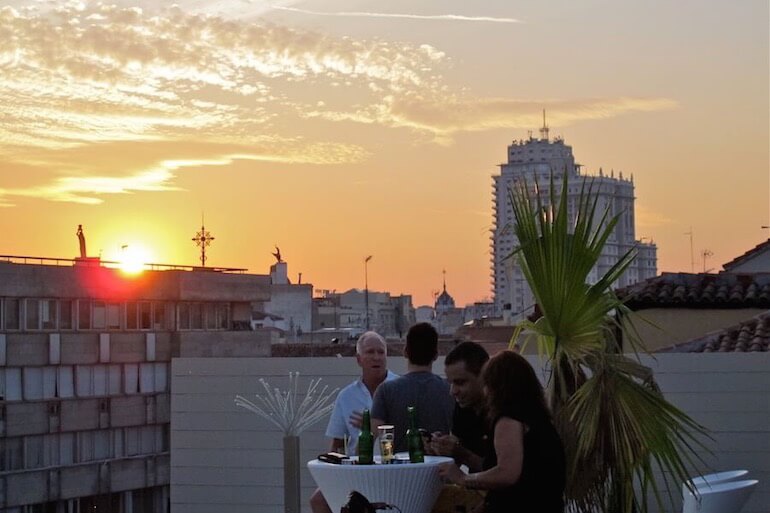 AZOTEAS MADRILEÑAS Terraza Gymage
