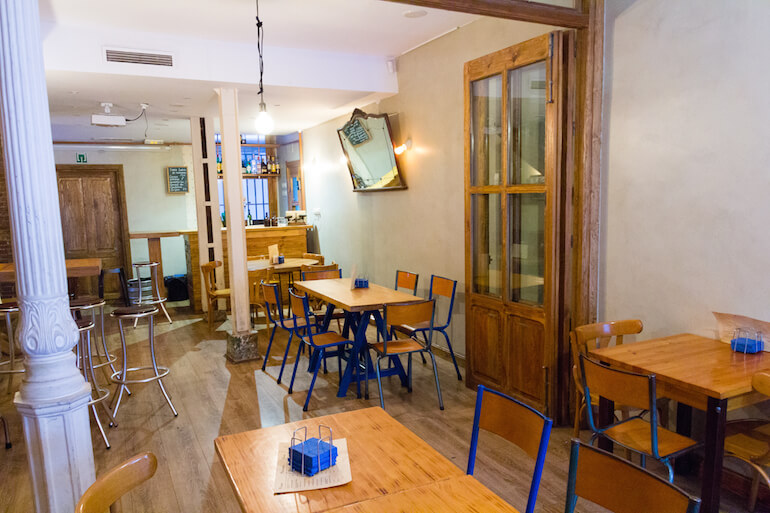 El Choco de Peñalaire, cocina tradicional Lavapiés