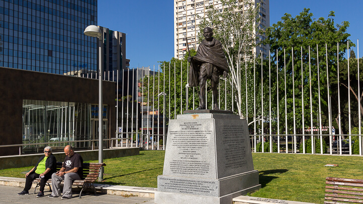 ESTATUA GANDHI, INDIA