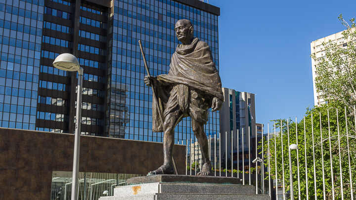 ESTATUA GANDHI, INDIA