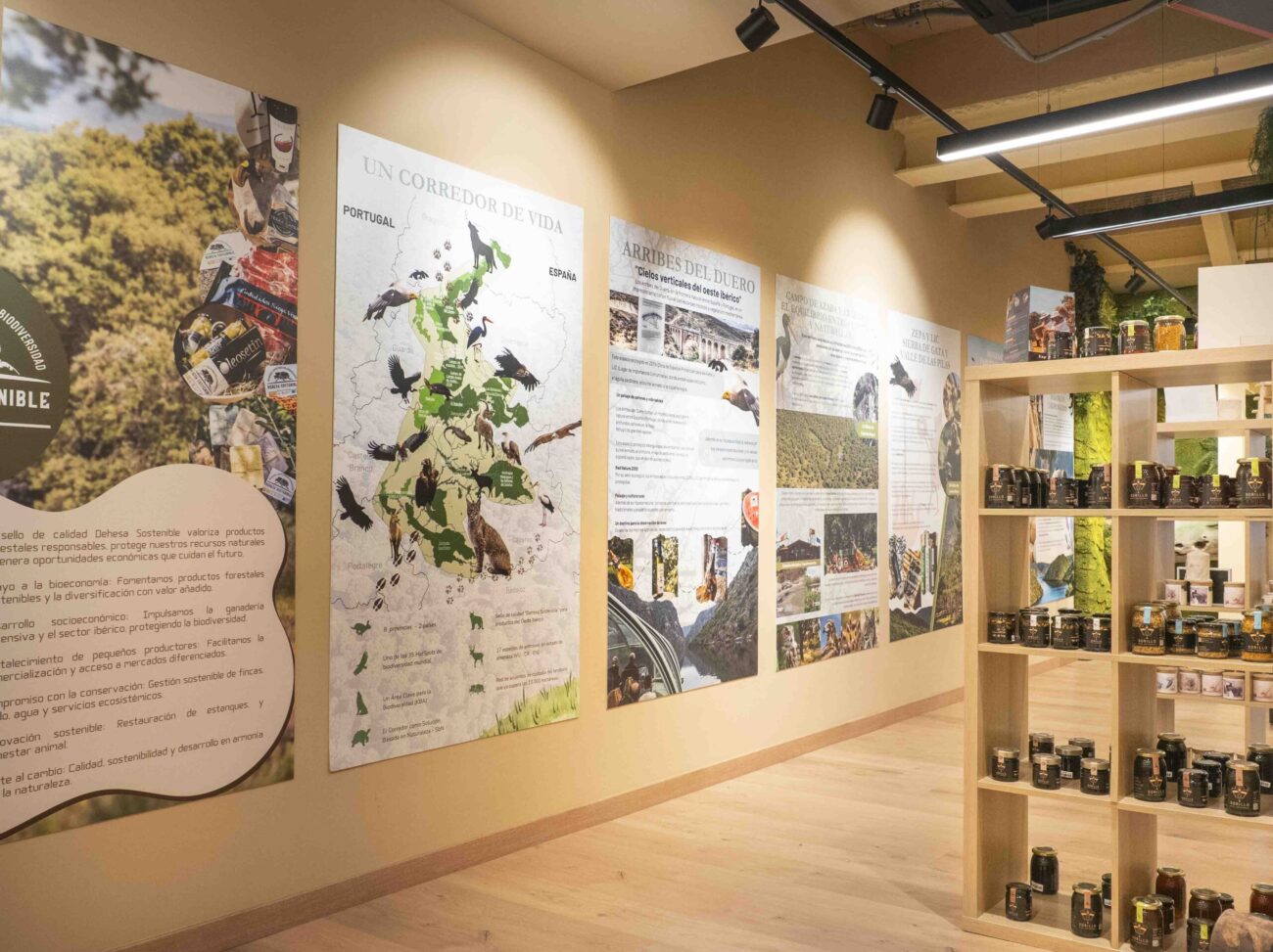 Una pop up con productos gourmet y ecológicos en pleno Centro para ayudar a preservar la Dehesa
