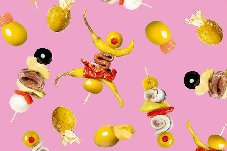 Bombas, lagartos y cohetes te acercan a casa sus banderillas gourmet