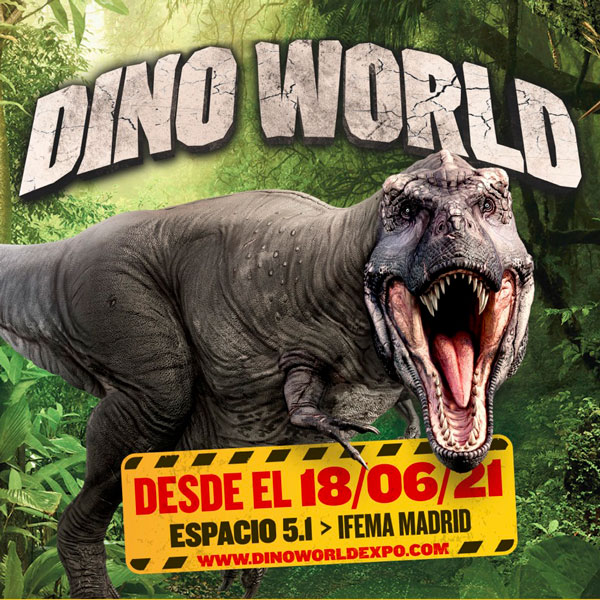 Dino World, los dinosaurios toman IFEMA este verano
