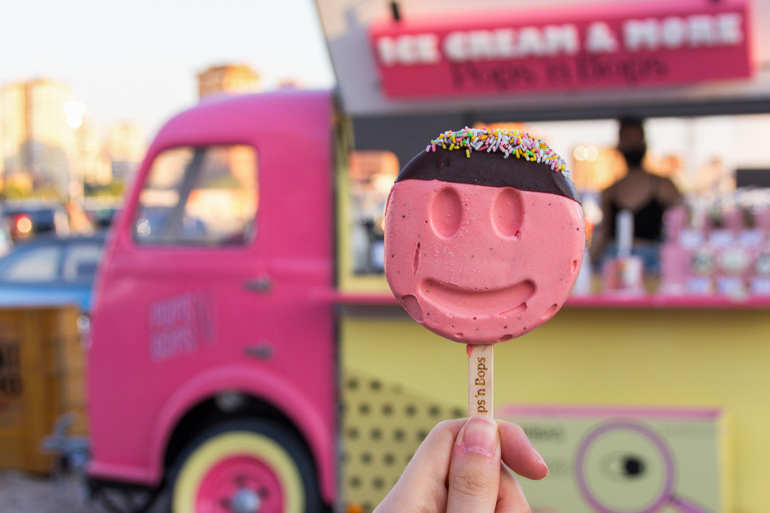 POPS N BOPS helados de película en Chamartín
