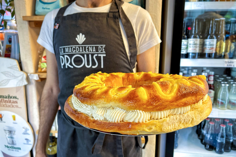 La Magdalena de Proust prepara Coronas de la Almudena ecológicas