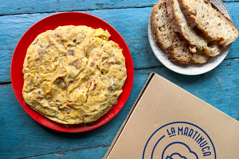 La Martinuca te lleva a casa las mejores tortillas de patata de todo Madrid