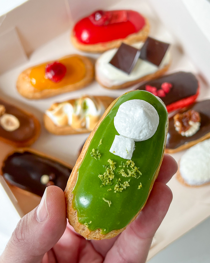 'Eclair Madrid, la pastelería de Conde Duque dedicada a este dulce tan francés