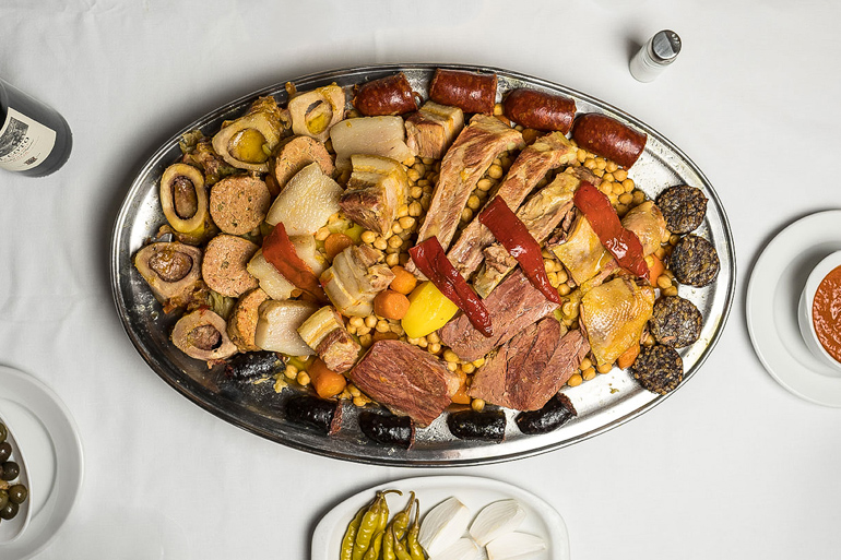 La Gran Tasca, el cocido más suculento y con mayor número de ingredientes