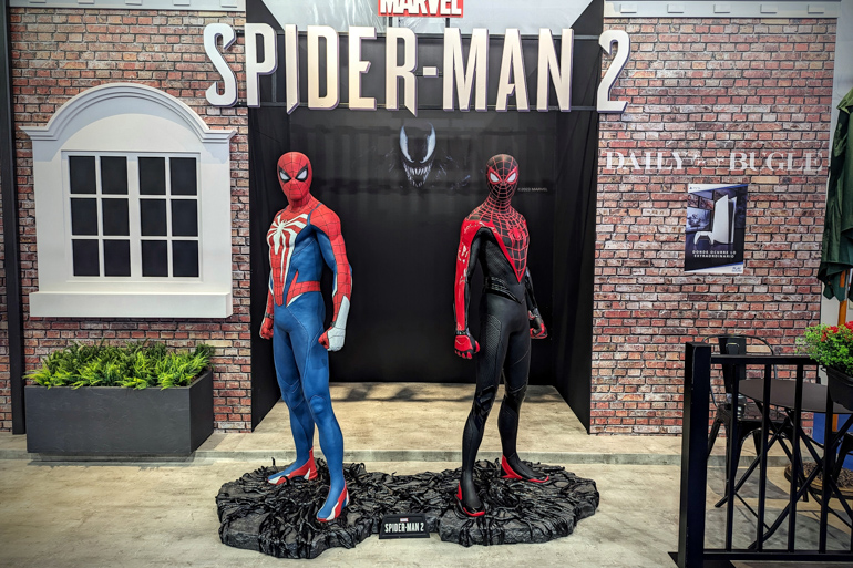 Marvel's Spider-Man 2, el gran protagonista de la exposición de Disney en Madrid