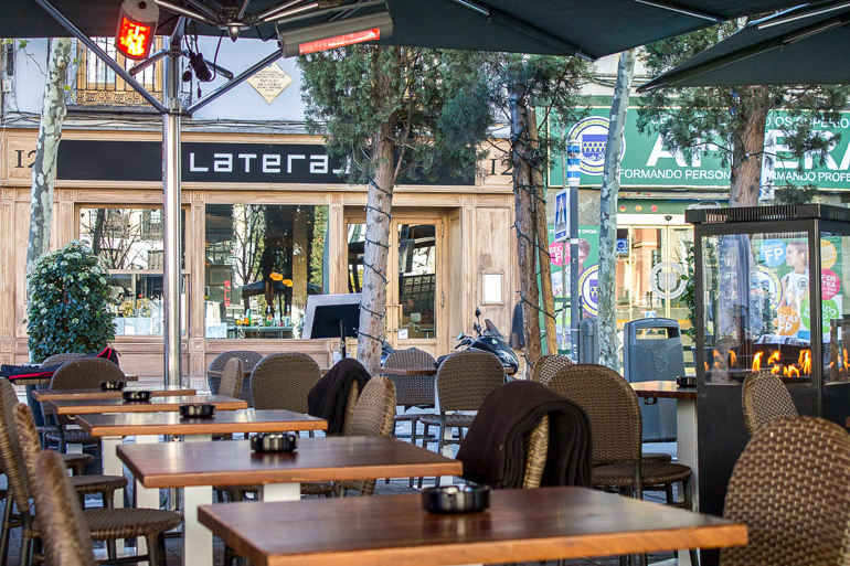 LATERAL, las terrazas y pinchos que no pasan de moda