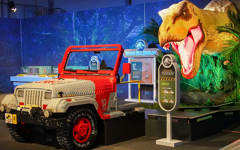 Conoce Jurassic World a través de LEGO en Madrid