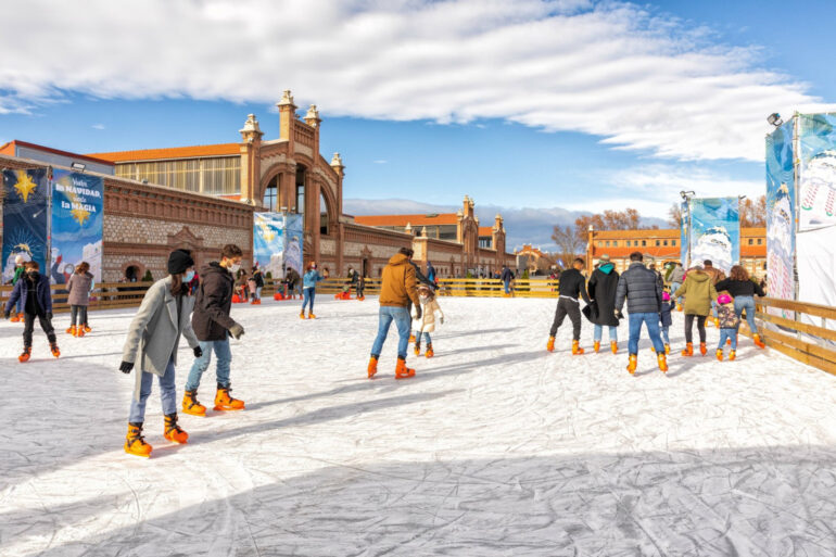 Regresa una de las pistas de hielo más impresionantes de Madrid