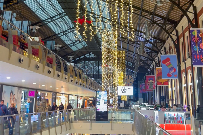 Sostenibilidad y arte en la Navidad de Príncipe Pío