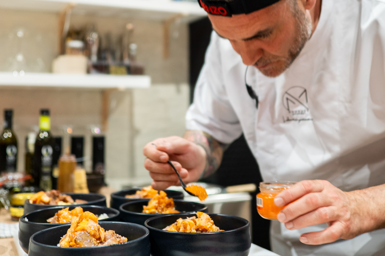 Chirashi, Street food internacional en la taberna gastro que brilla en Tetuán