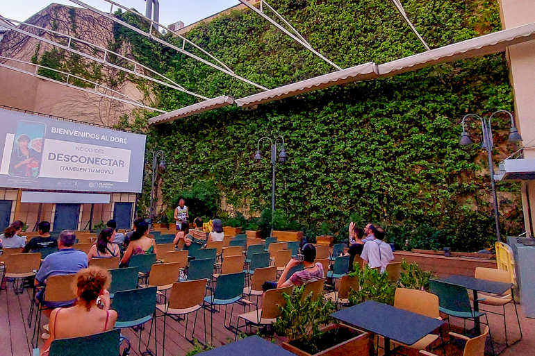 Cine Doré de Verano Filmoteca Española sala al aire libre