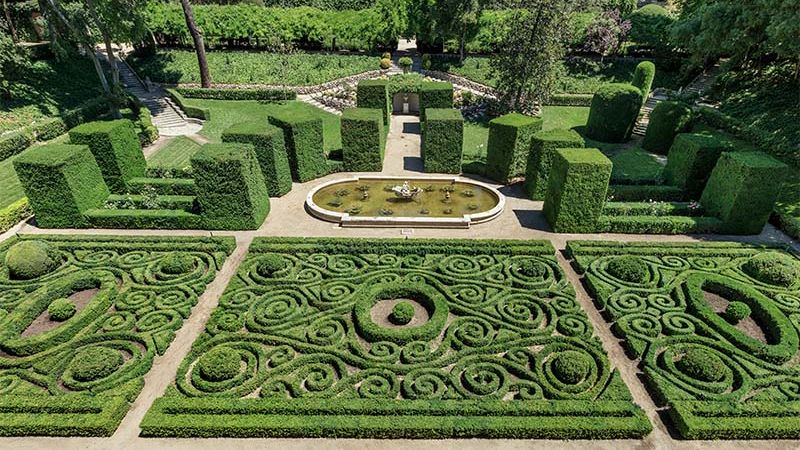 Los jardines del Palacio de Liria abren por tiempo limitado