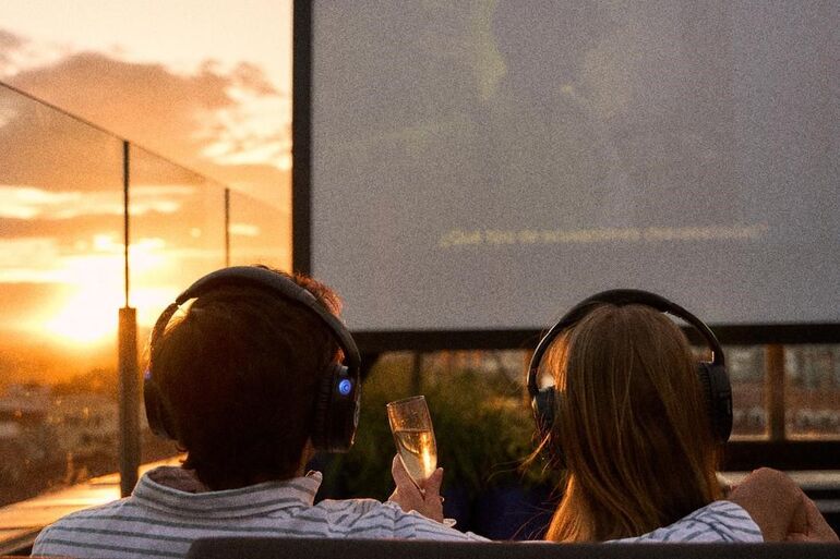 Cine al aire libre en el Gran Meliá Palacio de los Duques