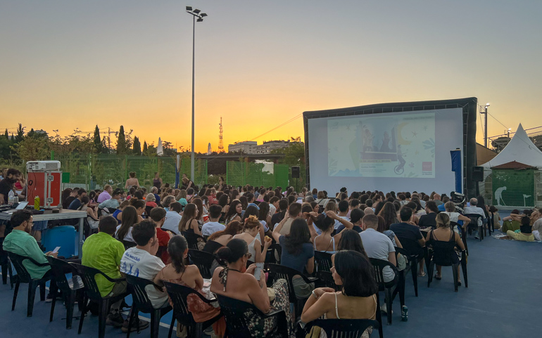 PARQUE SANTANDER cine de verano gratis en Madrid