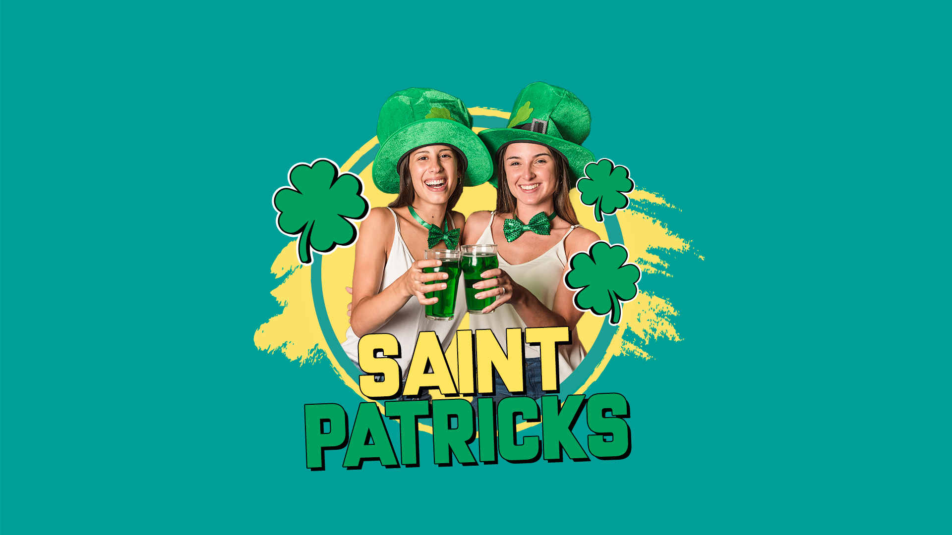 Música en vivo con una banda tradicional irlandesa en la fiesta de St. Patrick's Day de Rita's Brunch