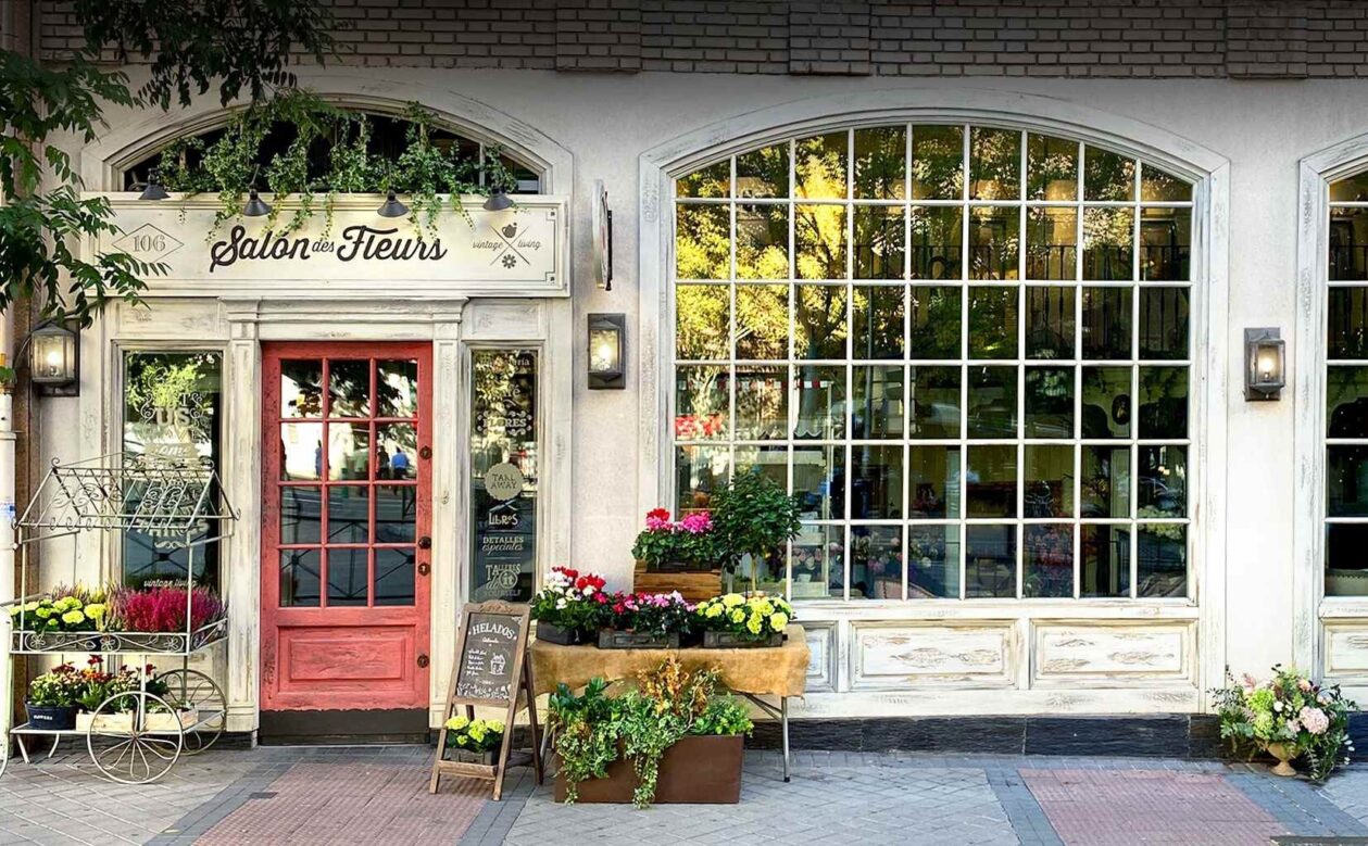 Salon des Fleurs, salón de té y floristería en Chamberi